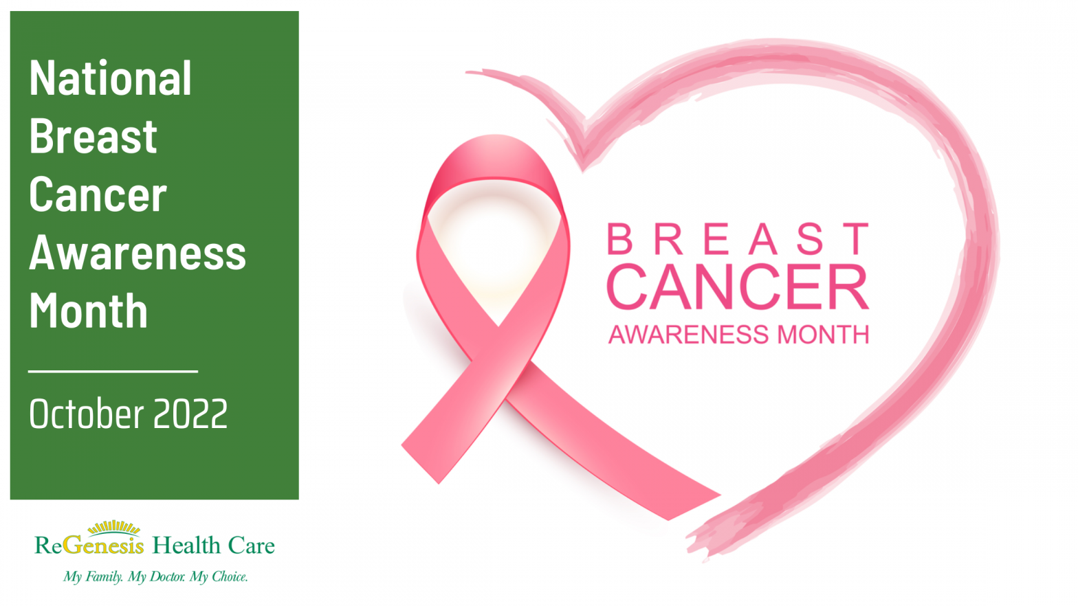 Breast Cancer Awareness Month Community Health Center ReGenesis 